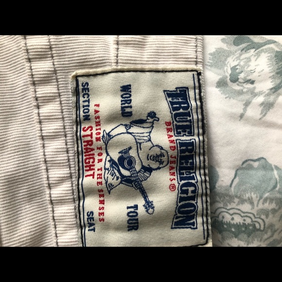 KHAKI TRUE RELIGION PANTS - Picture 4 of 4
